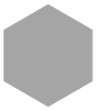gray hexagon